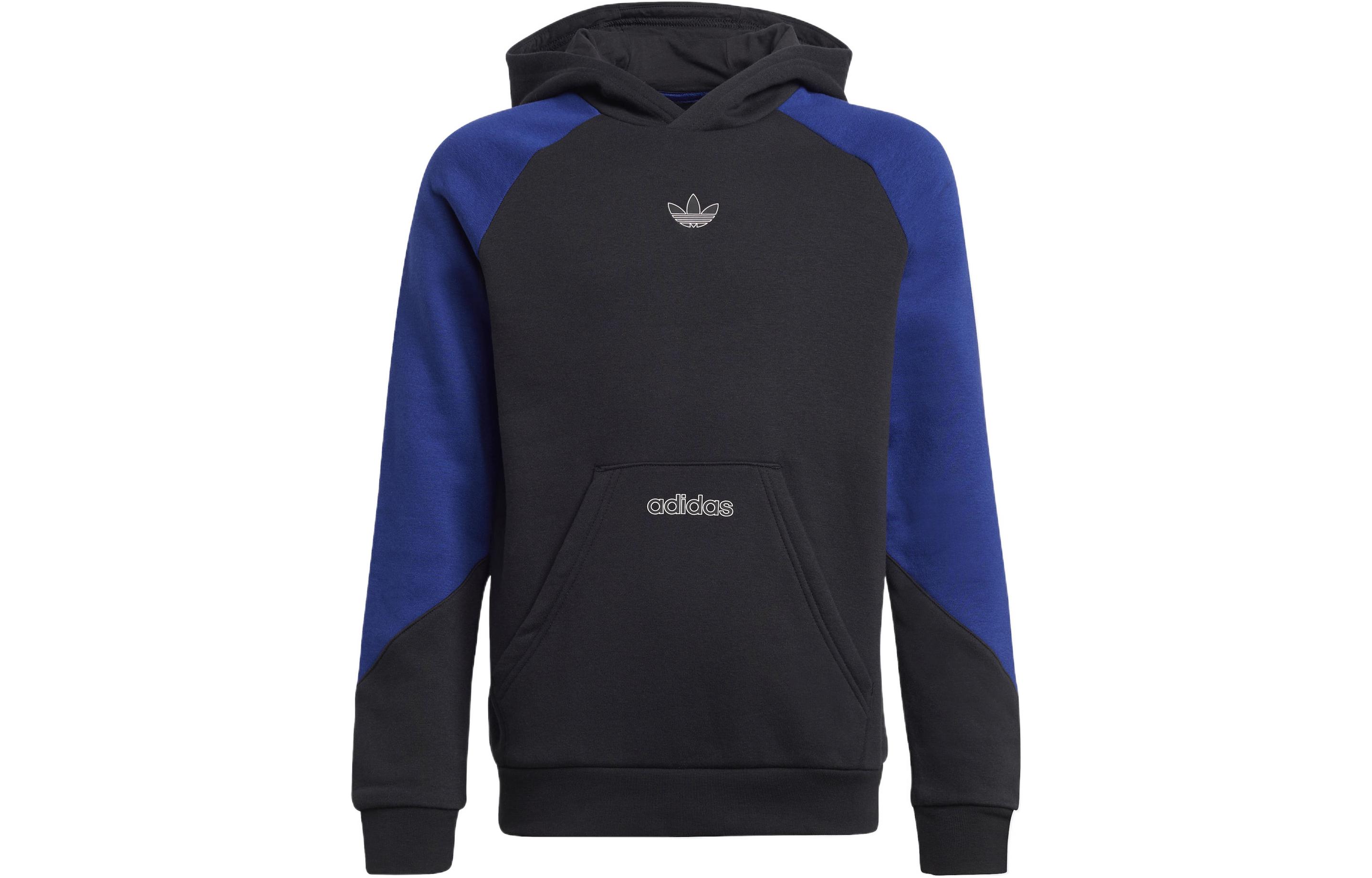 Adidas Originals Sweatshirt Blue Black Teenagers H31212 A140