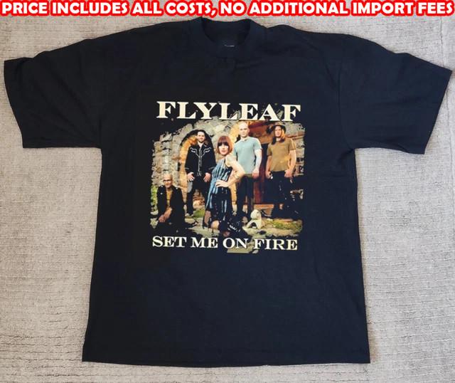 

Flyleaf Band Set Me On Fire Size S to 5XL SE401 Unisex T-Shirt S