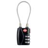 TSA Customs Code Lock 3 Digit Combination Lock Anti-Theft Contrast Color Padlock Luggage Password Lock Travel Security Tool