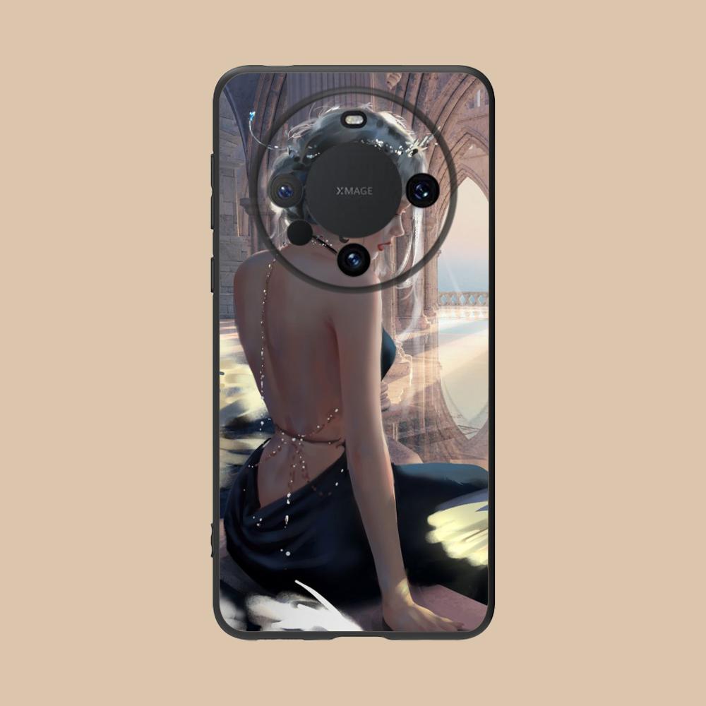 Anime Ghostblade Mobile Phone Case for Huawei Mate 60 50 40 30 20 10 Pro Plus Lite E 5G Colorful Printing Cover Cellphones Cover