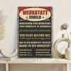 Vintage Retro Metal Wall Sign Bar Garage Decor