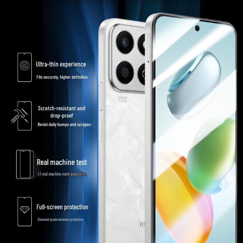 ESCASE Tempered Glass Screen Protector for Honor Play 60 Plus