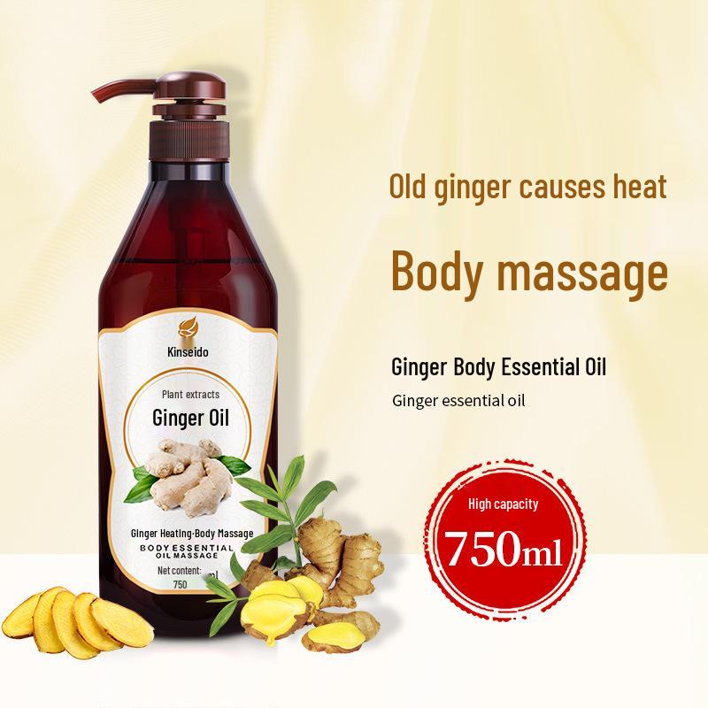 Rožių ir alyvuogių masažinis eterinis aliejus - 750 ml Naudojimui meridianų grožio salone, praturtintas senu imbieru