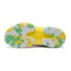 Li Ning Wind Shadow Comfortable Shock Absorbing Wear Resistant Low Top Kids Basketball Shoes Kids Basketball Shoes White Yellow Green YKBT060-3