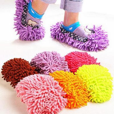 1 Paar praktischer Staubwischer, Hausreiniger, fauler Boden, Abstauben, Reinigung, Fuß, Schuhüberzug