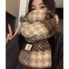 Scarf women's autumn and winter new warm and versatile high-end shawl dual-purpose atmosphere Christmas gift