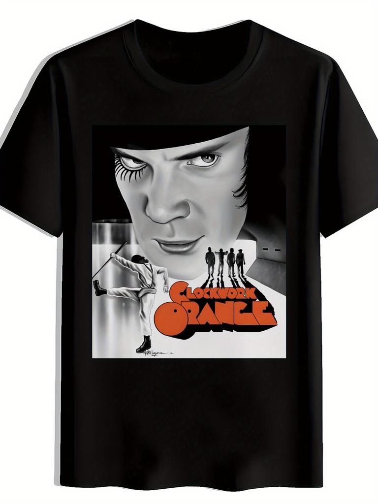 Men'S T-Shirt Featuring Elements From The Film Clockwork Orange Designed for Easy Commute It Sh