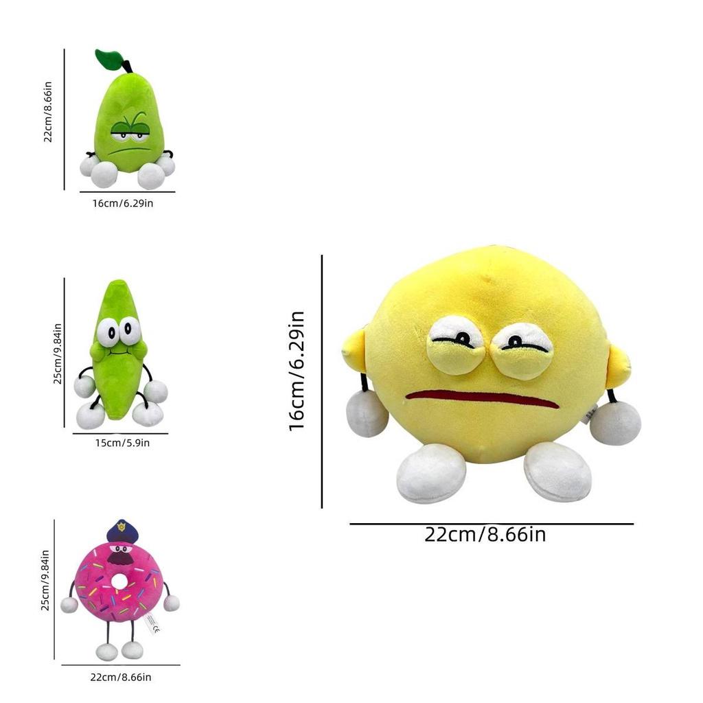 Shovelware Brain Game Plush Toy In Sweet Donut Shape For Kids