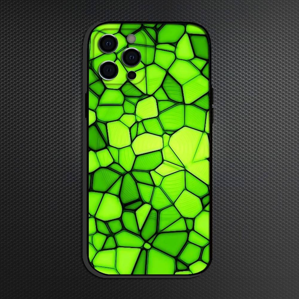 Glass Illustration Phone Case For iPhone 16,15,14,13,12,11 Plus,Pro Max, Others Soft Black Cover