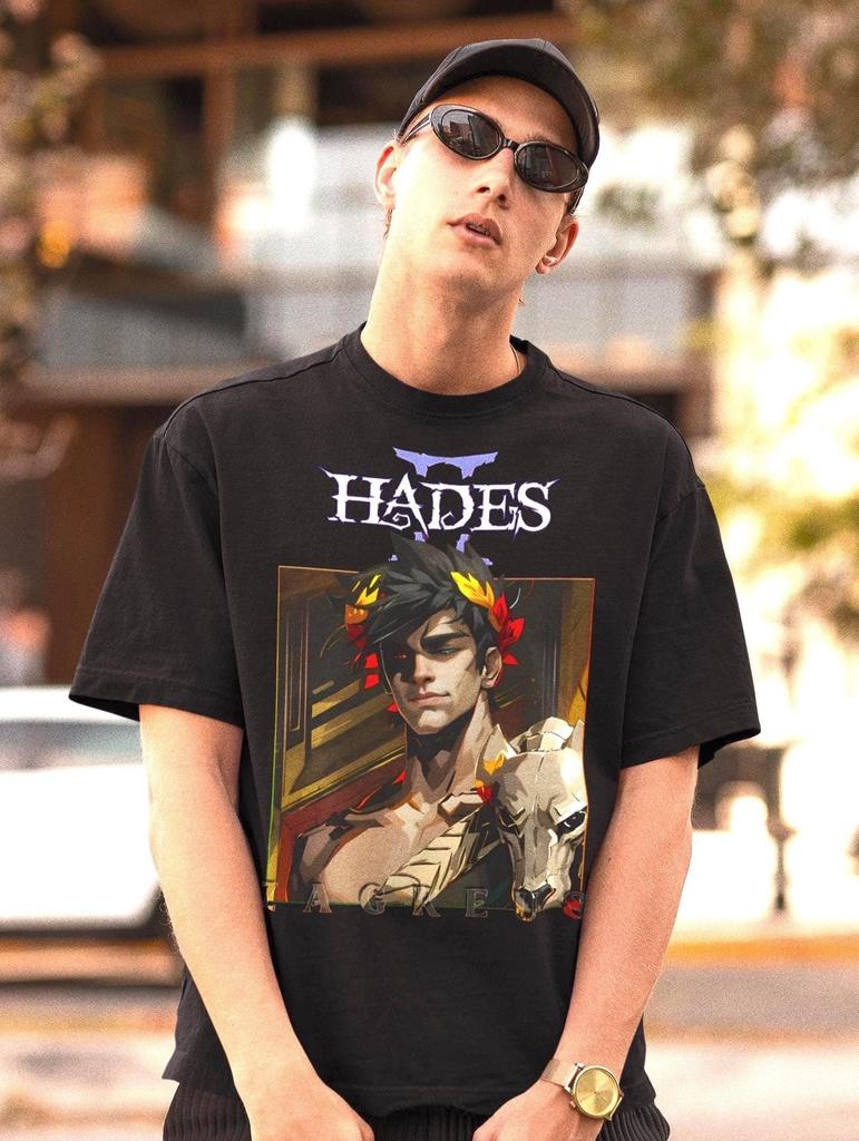 T-shirt Zagreus Hades 2 - T-shirts with video game motifs, summer, men's and women's, loose and breathable T-shirts