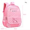 School Bags for Girls Nylon Sweet Cute Princess Pink Children Kids Bookbag Primary School Backpack CLE