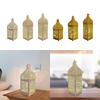 Vintage Style Candle Lantern Hanging Desk Lamp Centerpiece Candle Holders Candlestick Holders for Taper Candles for Banquet Yard