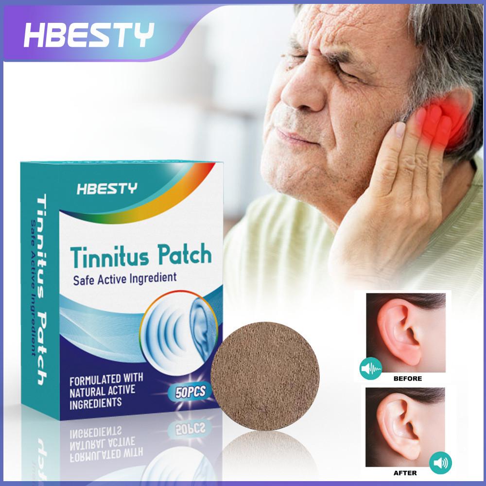 Ear Hbesty Acupressure Therapy Patches For Seniors Natural Herbal Aromatherapy For Tinnitus Relief And Hearing Clarity Count 50