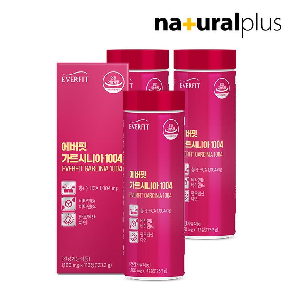 

EVERFIT Garcinia 1004 112 tablets 3 boxes (24 weeks) / High-content HCA body fat reduction health food