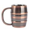 Stainless Steel Beer Mug Double Layer Insulation Multipurpose Safe Ergonomic Milk Tea Mug for Home