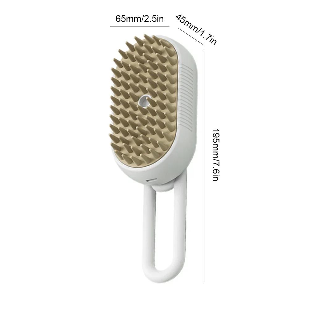 3 in 1 Dog Grooming Cats Pet For Dogs Steam Brush Spray Massage Pets Dogs Accessories Comb Puppy Supplies Products Home Garden