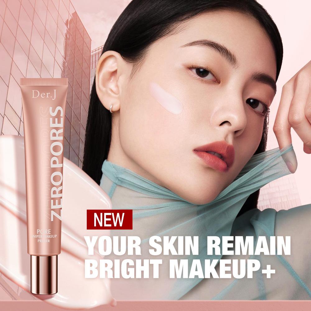 Cross-border Der.J Anti-Pore Soft Focus Primer & Concealer for Invisible Pores - Long-Lasting, Non-Transfer Makeup Powder