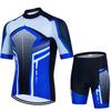 Cycling Clothes Shorts Man Men Summer Clothing Men's Jacket Uniform Jersey Set Laser Cut Bib Mtb Male Bike Pants 2024