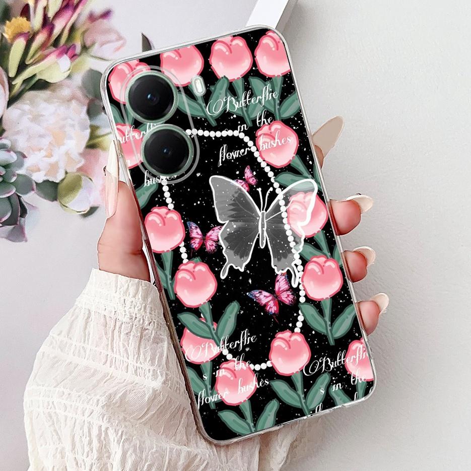 Für Xiaomi Poco X7 Pro 5G Hülle Stylische Bemalte Abdeckung Klare Silikon Weiche TPU Handyhülle Für Xiaomi Poco X7 Pro X7Pro Hülle Coque