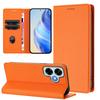 For Xiaomi Redmi Note 13 4G Wallet Case RFID Blocking Litchi Texture Leather Mobile Cover
