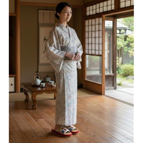 [emptio] Japanese Pattern Platform Tatami Slippers Comfort Plush Indoor Slippers Rush Grass Cushione
