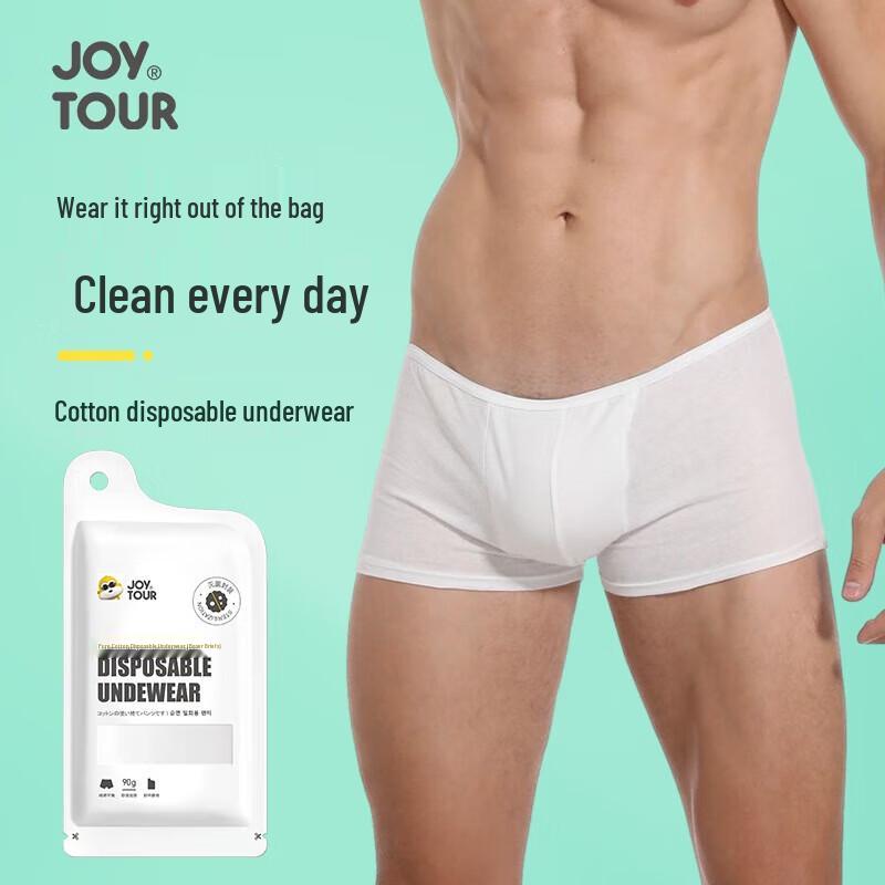 Men's Travel Disposable Boxer Briefs
