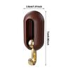 4PCS Self Adhesive 360° Rotating Wall Hook Strong Without Drilling Coat Bag Bathroom Door Kitchen Towel Hanger Hooks Home Storage