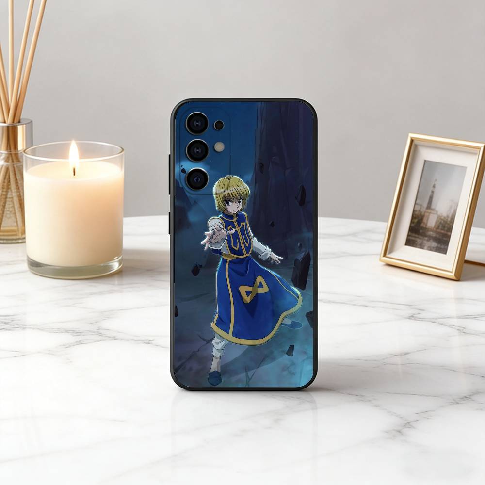H-Hunter K-Kurapika  H-Hunter-HKH Phone Case For Samsung S25,S24,S21,S22,S23,S30,Ultra,S20,Plus,Fe,Lite,Note,10,Black Cover