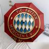 1 PC Automatic Folding Umbrella - FC Bayern Munchen Custom Name Pattern, Portable & Foldable Design with 8 Ribs, Christmas Birthday Gifts