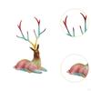 Decorative Reindeer, Deer Figurine, Elk Sculpture for Home