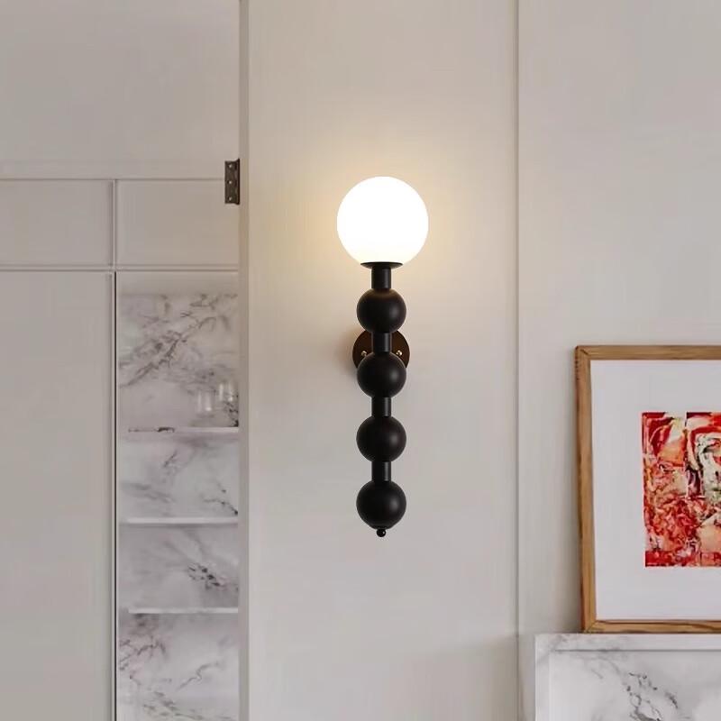 UOSU Vintage Walnut Wall Lamp