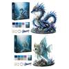 Bead Kits for Adults Sea Animal Making Craft Beads 3D Desk Decor for Beginners Kids Girls Boys Adults Birthday Holiday Party Art
