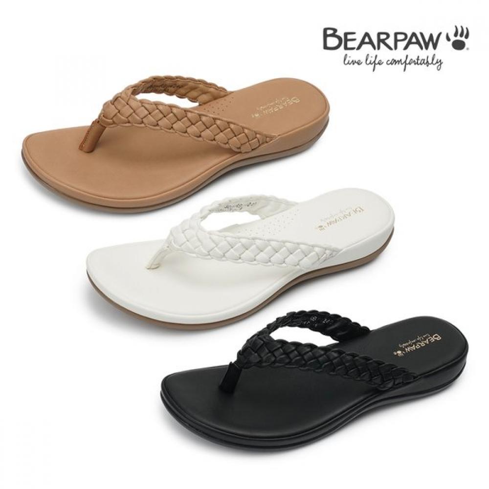Bearpaw Women S Flip Flop K2966w white/225