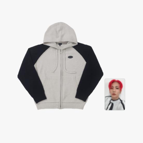 Pre-order SHINee 2025 KEY KEYLAND: Uncanny Valley Knit Zip-up Hoodie Set