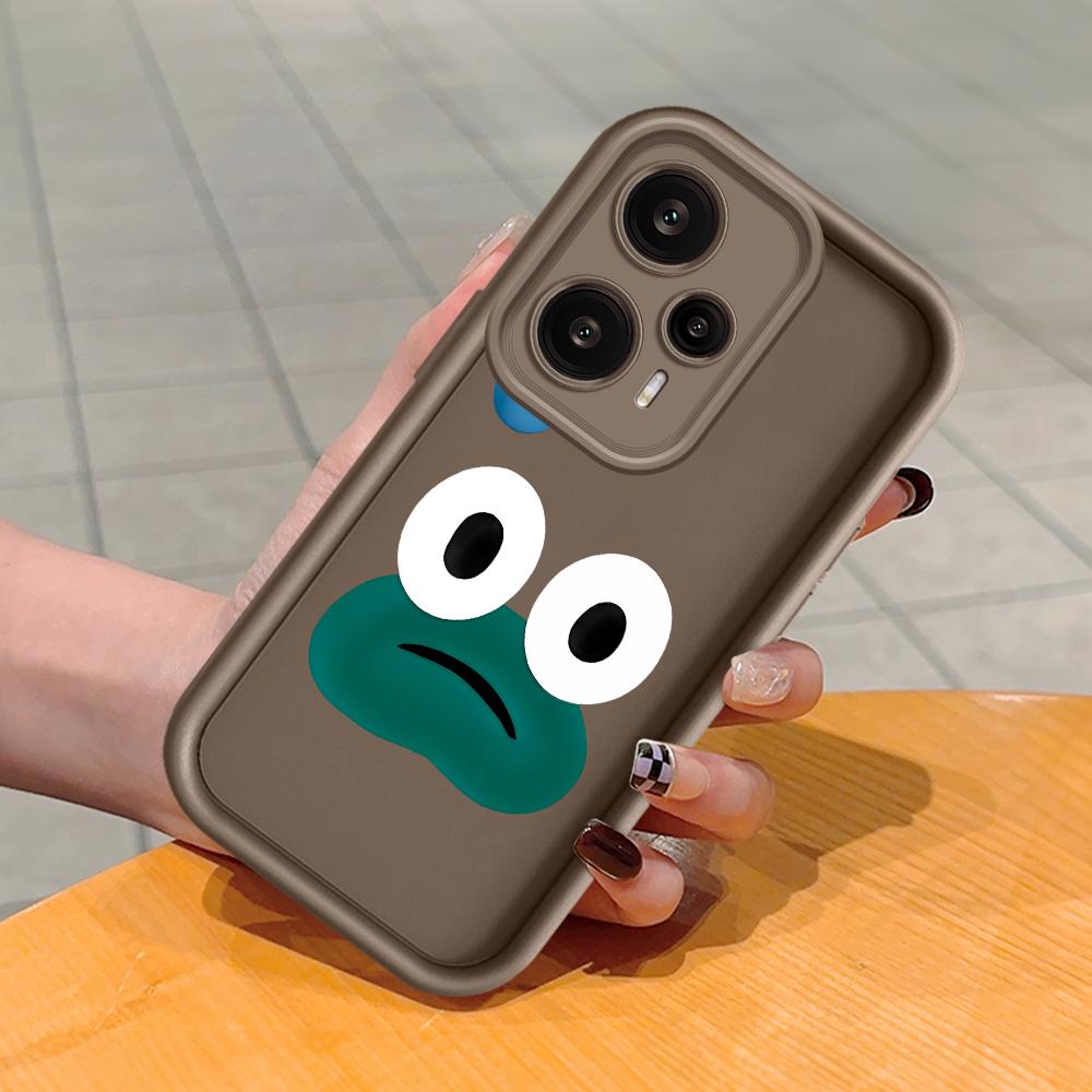 Soft Silicone Square Ladder Printing Pattern Phone Casing Full Cover Camera Shockproof Protection Rubber Case for Xiaomi Redmi