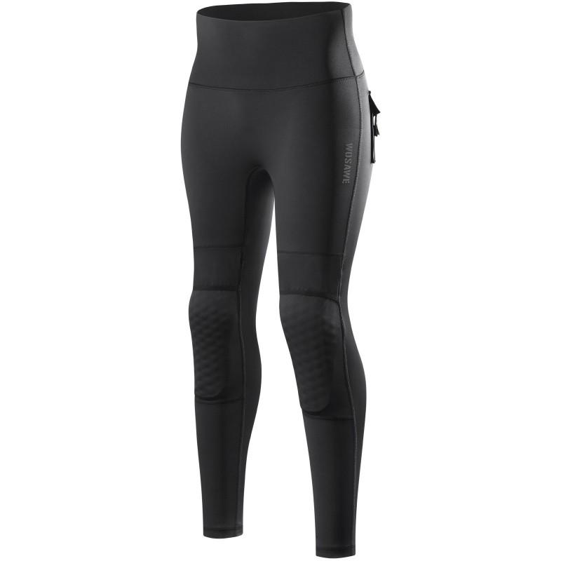 1 Womens High-Waisted Motorcycle Riding Pants With Removable Knee Protectors Casual Biker Trousers