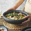 Large Ceramic Ramen & Soup Noodle Bowl – Japanese Tableware with High Capacity