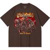 230 Gsm 100% Cotton Heavy Metal T-Shirt  Rock Band Popular Music Print Unisex Heavy Cotton T Shirt