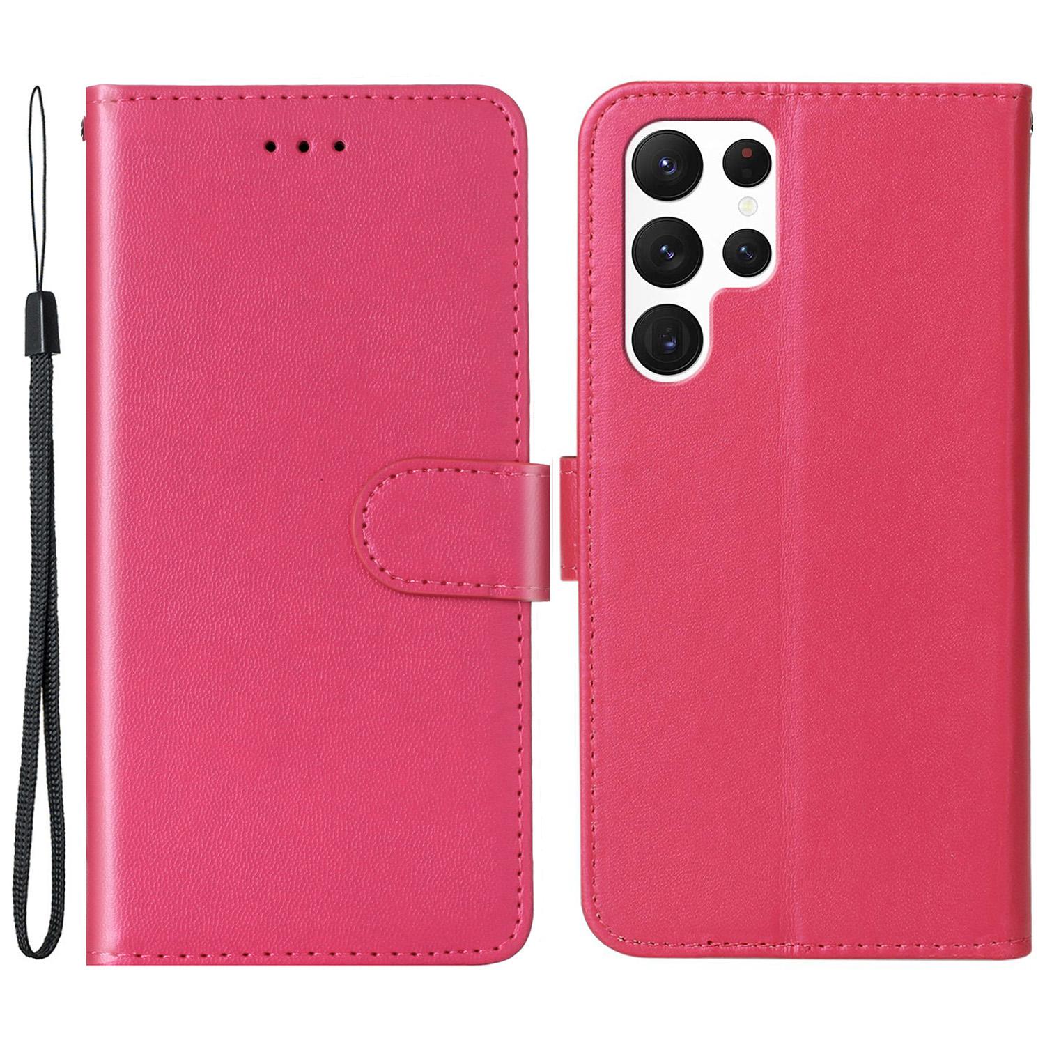 

For Samsung Galaxy S25 Ultra Case with Card Holder PU Leather Flip Wallet Phone Cover E