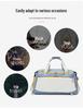 Multifunctional Travel Handbag with Wet/Dry Separation, Large Capacity, Shoe Compartment, and Double Shoulder Straps for Fitness and Storage