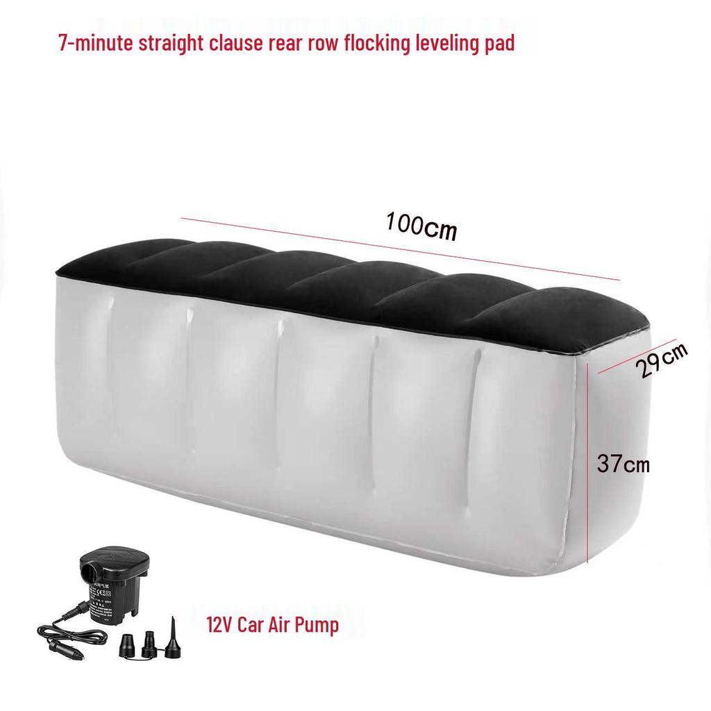 Inflatable Car Mattress Support: Universal Rear Seat Air Cushion for Children