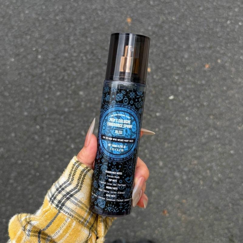 Fresh Wooden Fragrance Body Spray 140ml Long‑lasting Cologne Eau De Toilette Unisex Daily Commute Party Dating Charming Perfume