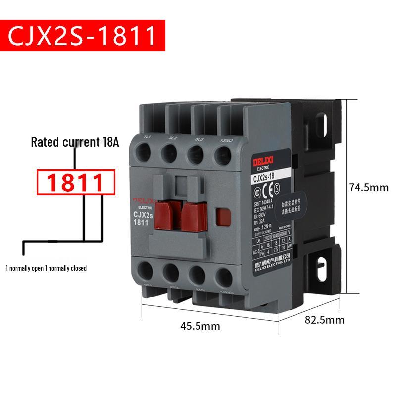 DELIXI AC Contactor Switch CJX2 Series (1210-95) 220V