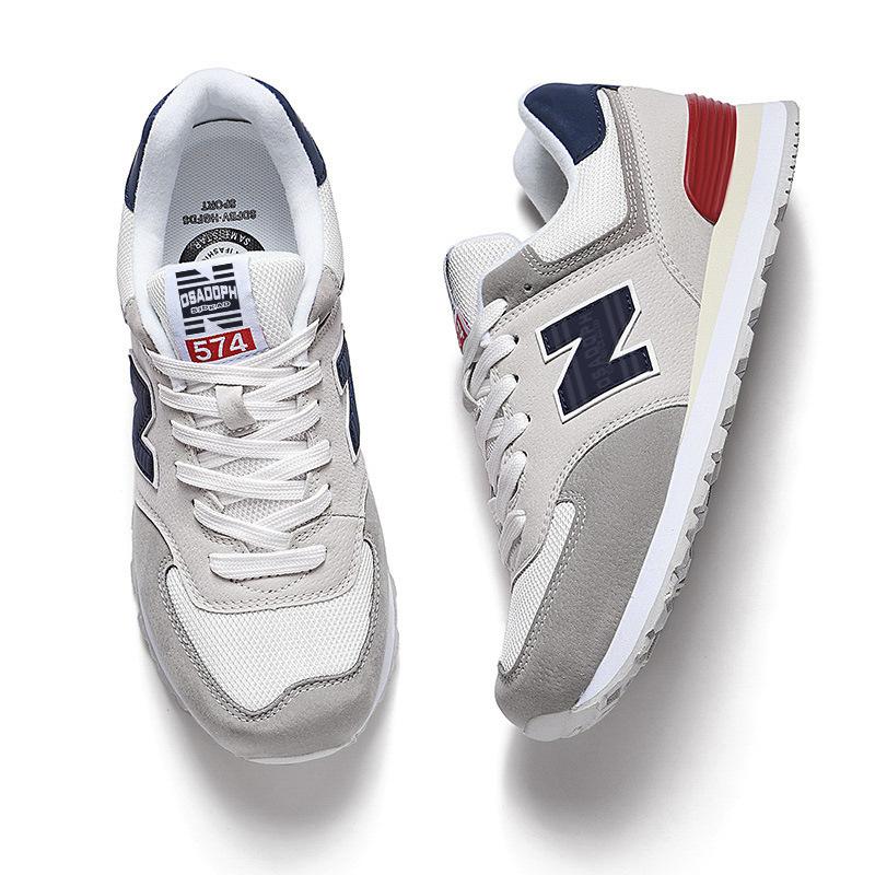 

Весна и осень New Balance Cool Run 574 Кроссовки Мужская обувь Кроссовки Женские осенние дышащие Кроссовки Forrest Gump Кроссовки с буквой N 35