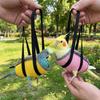 Portable Bird Vest Travel Bag Windproof Parrot Anti Escape Vest  Outdoor Walking