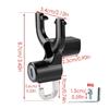 Universal Alloy Motorbike Bike Helmets Lock Hangings Hook | 2 In 1 Tamper-Proof
