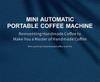 Compact Automatic Drip Coffee Maker for Outdoor Use