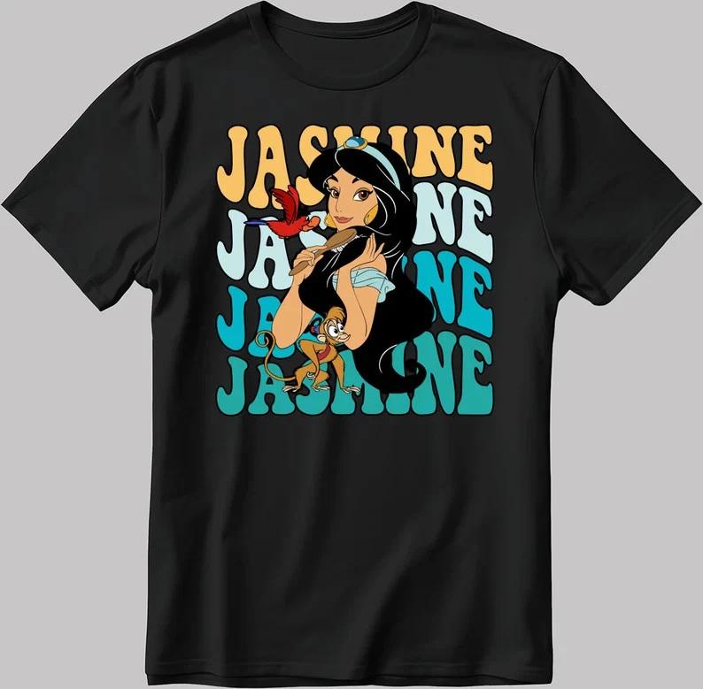 Aladin Princess Jasmine Black TShirt S