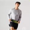 Anta Comfortable Casual Solid Color Long Sleeve T-Shirt Men Tops Pigeon-Gray 952525401-3