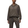 Solid Color Hooded Pullover Long Sleeve Sweatshirt Women Tops IB2499-040